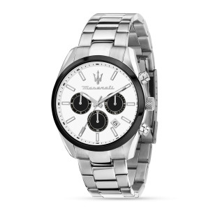Zegarek Maserati Attrazione White Dial R8853151004