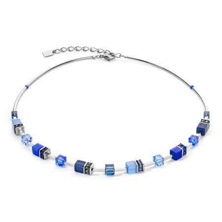 Komplet biżuterii Coeur de Lion Blue - Naszyjnik, kolczyki, bransoletka