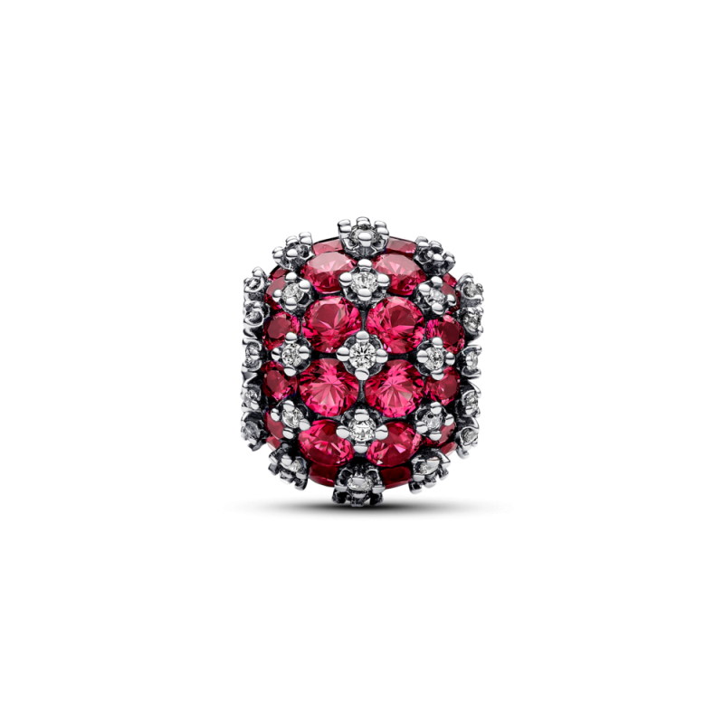 Charms Pandora Różowe Kamienie Srebro 925 - JubilerSezam.pl