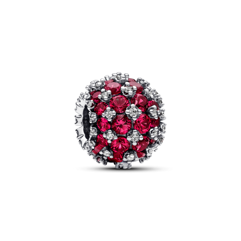 Charms Pandora Różowe Kamienie Srebro 925 - JubilerSezam.pl