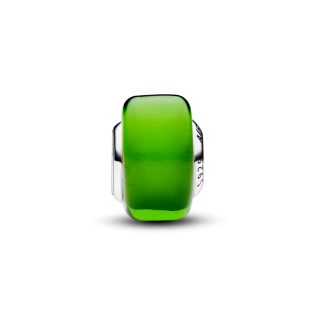 Charms Pandora Murano Zielone Szkło Srebro 925 - JubilerSezam.pl