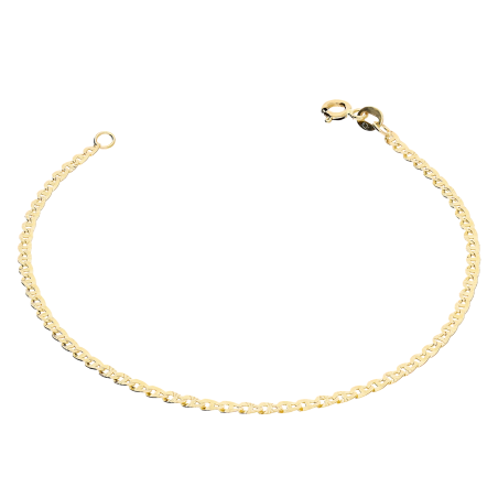 Złota Bransoletka Gucci Grawerowana pr. 585 - JubilerSezam.pl