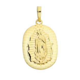 Złoty Medalik Matka Boska z Guadalupe pr. 585 - JubilerSezam.pl