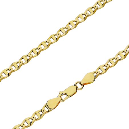 Złoty łańcuszek Gucci pr. 585 - JubilerSezam.pl