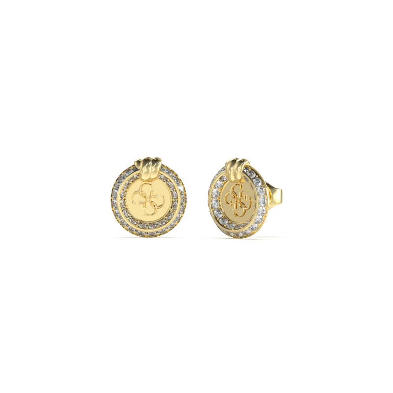 Kolczyki Guess JUBE04058JWYG - Damskie, złote - JubilerSezam.pl