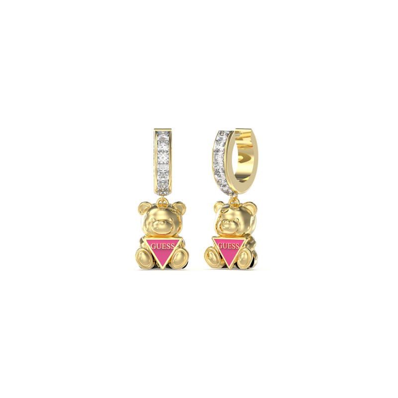 Kolczyki damskie Guess Misie JUBE04179JWYGFC