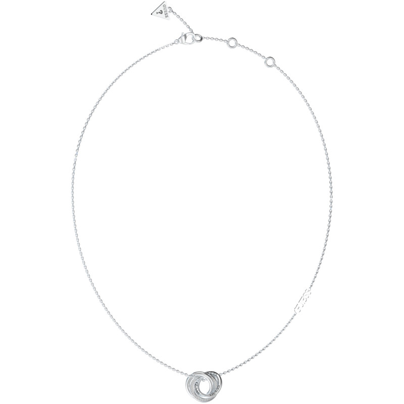 Naszyjnik Guess JUBN04062JWRH - Damski, srebrny - JubilerSezam.pl