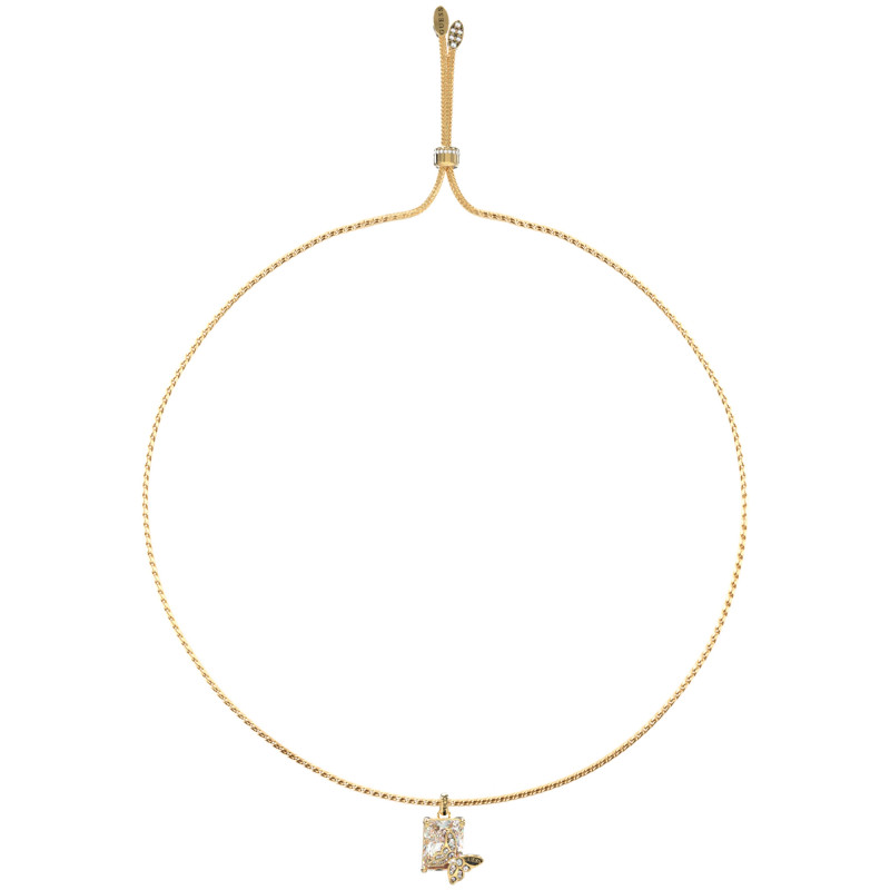 Naszyjnik Guess JUBN04097JWYG złoty - JubilerSezam.pl