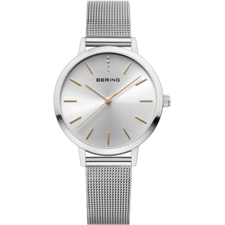 Zegarek Damski Bering 13434-001 - Minimalizm i Elegancja