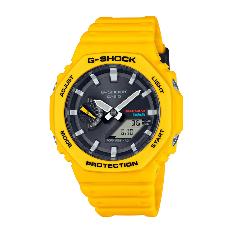 Zegarek Casio G-Shock GA-B2100C-9AER Żółty - JubilerSezam.pl