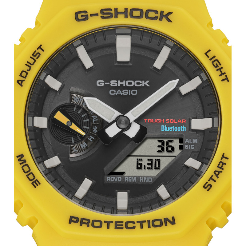 Zegarek Casio G-Shock GA-B2100C-9AER Żółty - JubilerSezam.pl