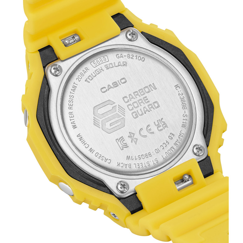 Zegarek Casio G-Shock GA-B2100C-9AER Żółty - JubilerSezam.pl