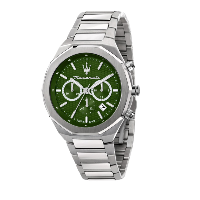 Zegarek męski Maserati Stile Green Dial - JubilerSezam.pl