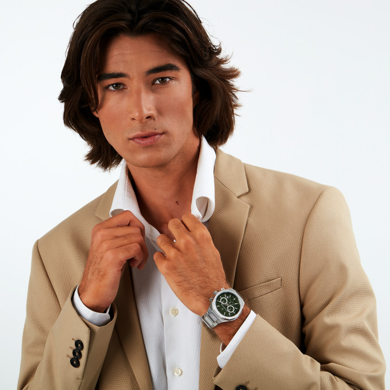 Zegarek męski Maserati Stile Green Dial - JubilerSezam.pl