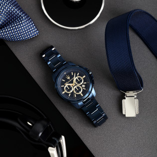 Zegarek męski Maserati Successo Blue R8873621040