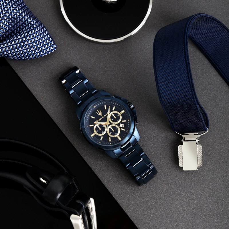 Zegarek męski Maserati Successo Blue R8873621040