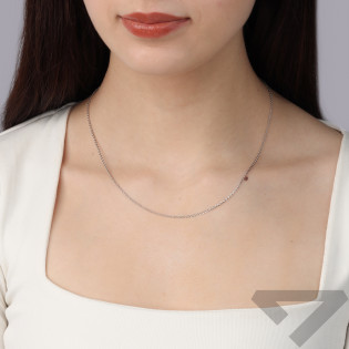 Srebrny Łańcuszek Rolo Rodowany pr. 925 - JubilerSezam.pl