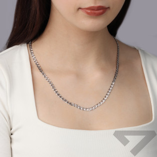 Srebrny Łańcuszek Gucci 5mm Rodowany pr. 925 - JubilerSezam.pl