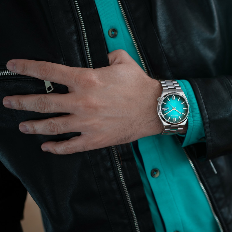 Zegarek męski Citizen Tsuyosa sapphire NJ0151-88X