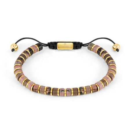 Bransoleta męska Instinct Rodochrozyt 027927 087