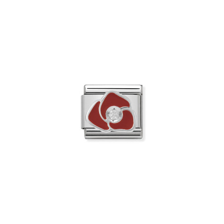 Element Nomination Composable Czerwona roża NP 330305 05