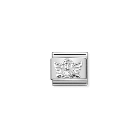 Srebrny Aniołek Nomination - Zawieszka do Bransoletki Composable