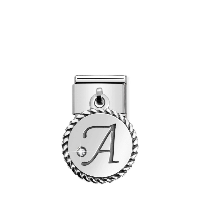 Element Nomination Composable Silver Literka A NP 331809 01