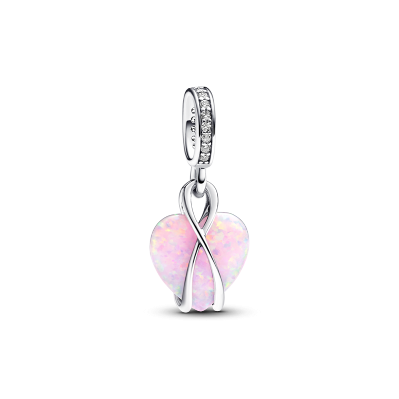 Srebrny Charms Pandora Serce Mamy - JubilerSezam.pl