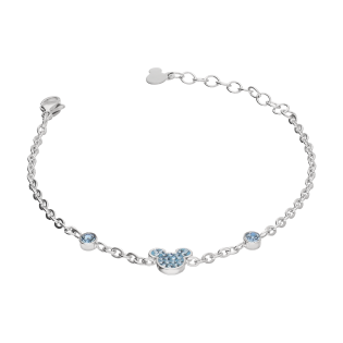 Bransoletka Disney Myszka Mickey z Cyrkoniami - JubilerSezam.pl