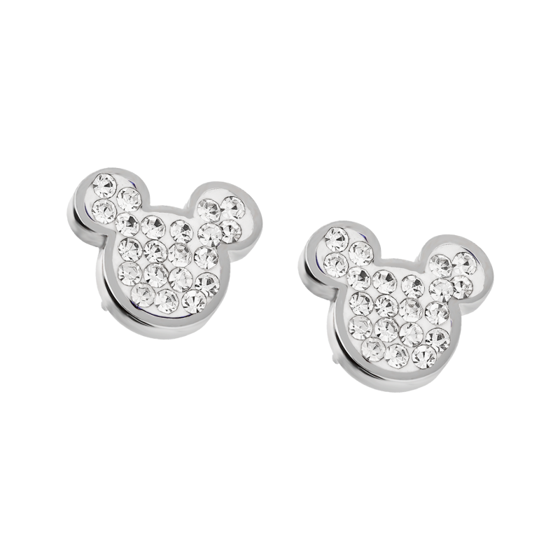 Kolczyki Myszka Mickey Disney - Srebrne kolczyki dla dzieci - JubilerSezam.pl