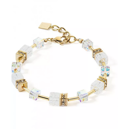 Bransoletka Coeur de Lion White-Gold - Kryształy Swarovski - JubilerSezam.pl