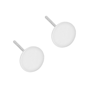 Srebrne kolczyki pinezki 8mm pr. 925 - JubilerSezam.pl