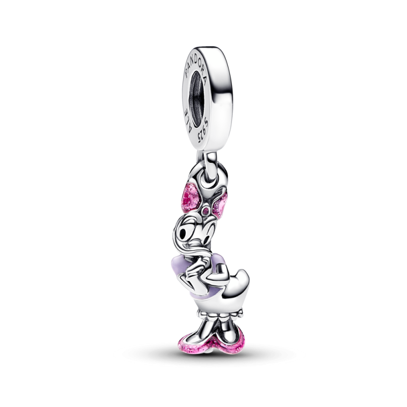 Srebrny Charms Kaczka Daisy Disney - JubilerSezam.pl