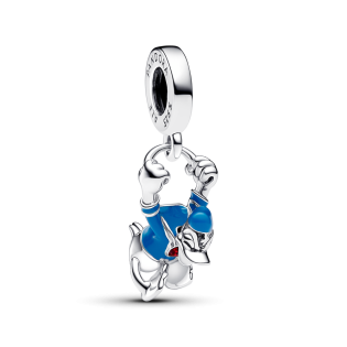 Srebrny Charms Kaczor Donald Disney - JubilerSezam.pl