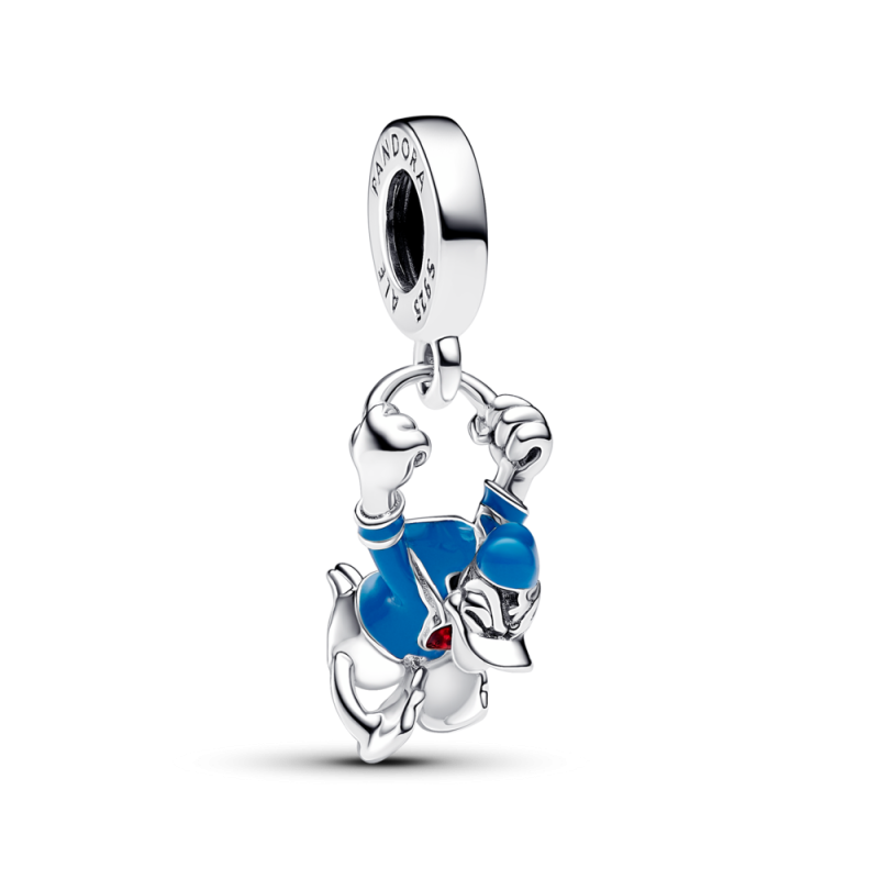 Srebrny Charms Kaczor Donald Disney - JubilerSezam.pl