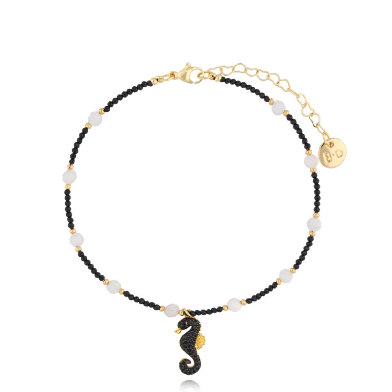 Bransoletka na Nogę By Dziubeka Twinkle BNTW0090 - JubilerSezam.pl