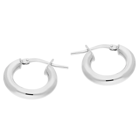 Srebrne kolczyki kółka 10mm pr. 925 - JubilerSezam.pl