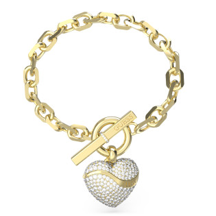 Złota bransoletka damska Guess JUBB04496JWYG - JubilerSezam.pl