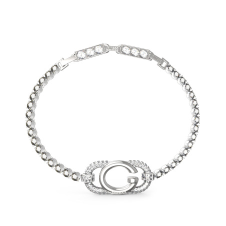 Bransoletka Guess srebrna stal szlachetna JUBB04508JWRH - JubilerSezam.pl
