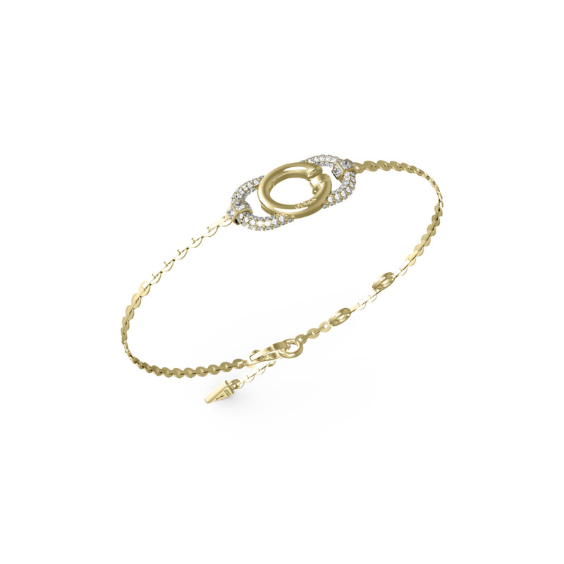 Złota Bransoletka Damska Guess JUBB04510JWYG - JubilerSezam.pl