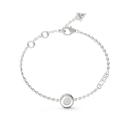 Bransoletka Guess srebrna stal szlachetna JUBB04594JWRH - JubilerSezam.pl