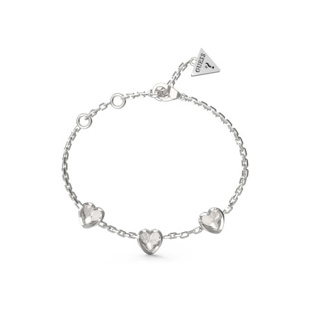 Bransoletka Guess srebrna stal szlachetna JUBB04611JWRH - JubilerSezam.pl