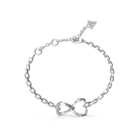 Bransoletka Guess srebrna stal szlachetna JUBB04618JWRH - JubilerSezam.pl