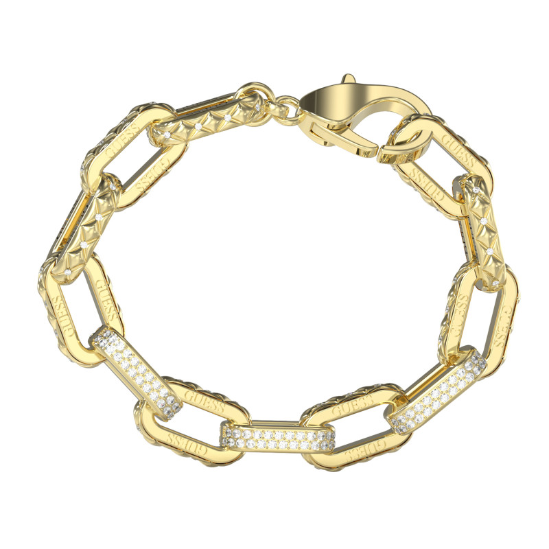 Złota Bransoletka Damska Guess JUBB04579JWYG - JubilerSezam.pl