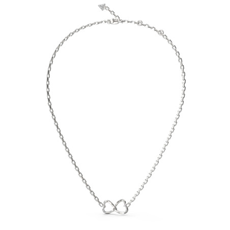 Srebrny naszyjnik damski Guess JUBN04616JWRH - JubilerSezam.pl