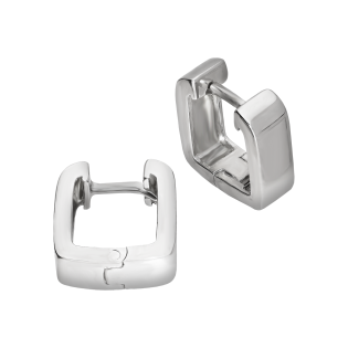 Srebrne kolczyki kwadratowe kółka 8mm pr. 925 - JubilerSezam.pl