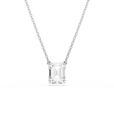 Wisiorek Swarovski Stilla Biały, Szlif Ośmiokątny - JubilerSezam.pl