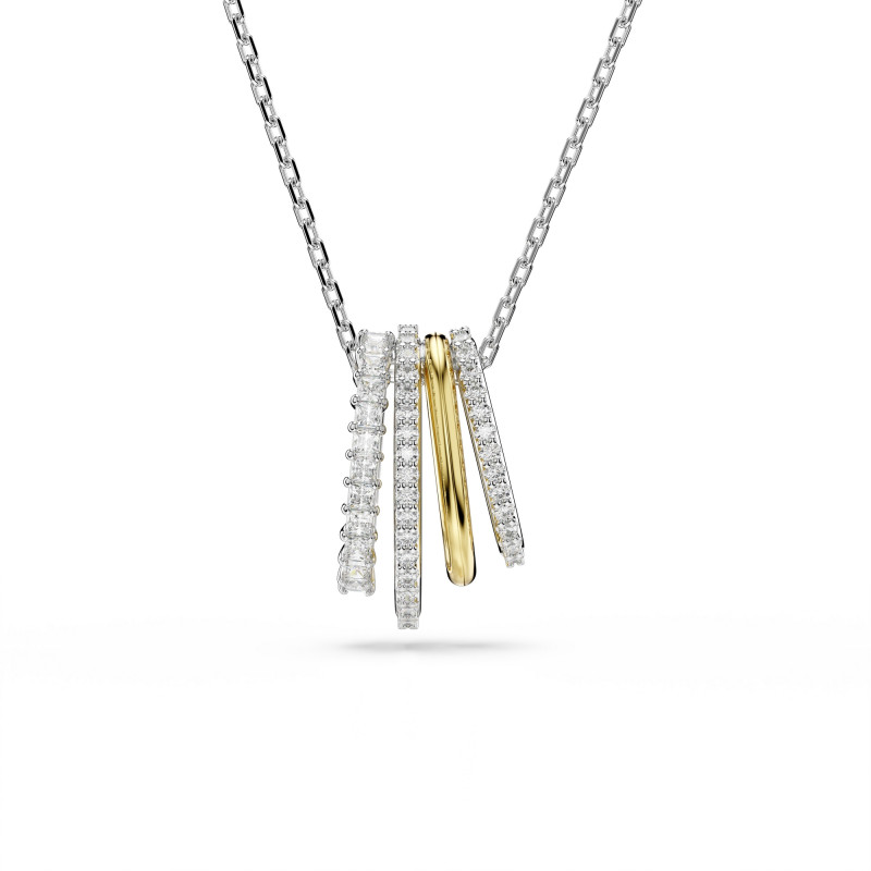 Wisiorek Swarovski Hyperbola Biały - JubilerSezam.pl