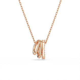 Wisiorek Swarovski Hyperbola Różowe Złoto - JubilerSezam.pl