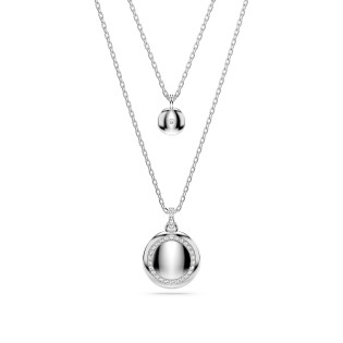Wisiorek warstwowy Swarovski Sublima Biały, Powłoka z rodu